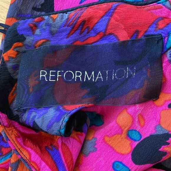 Reformation Tank TopTropical Print NWOT Sz Sm - Picture 8 of 8